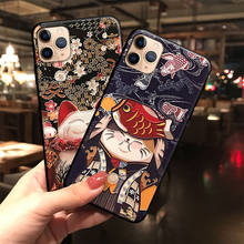 Soft 3D Emboss Phone Case for Xiaomi Redmi Note 7 8 9 Pro 8T 7A 8A Mi 10 9 8 Lite 9T CC9 CC9e Cute Cat Matte Back Covers Coque 2024 - buy cheap
