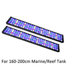 Luz de aquário em led programável espectro completo, iluminação para aquário, luz para tanque de peixes marinhos 2024 - compre barato