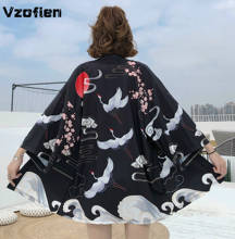 Kimono japonés suelto para hombre y mujer, Chaqueta de punto étnica tradicional Orient, ropa de calle asiática de verano, fina, Harajuku, Yukata 2024 - compra barato