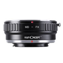 K & f concept lente para câmera, anel adaptador para lente de câmera minolta md mc para fujifilm x mount 2024 - compre barato