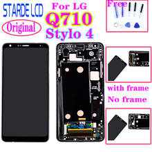 Original For LG Q Stylo 4 Q710 LCD Display Touch Screen Digitizer with Frame Assemble For LG Q710 Display Stylo4 Q710CS Q710MS Q 2024 - buy cheap