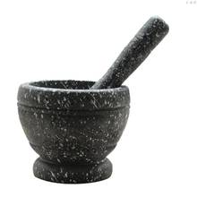 Resin Mortar Pestle Tool Set 11 Cm Large Mortar Kitchen Herbs Spices Food Shredi 2024 - buy cheap