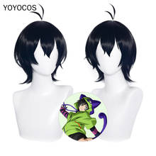 YOYOCOS SK  MIYA Cosplay Wig Anime Miya Chinen Cosplay Wig Black Short Hair Heat Resistant Synthetic Hair SK8 the Infinity 2024 - buy cheap