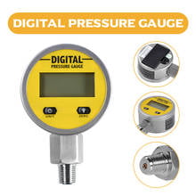 Pressure Gauges Digital Display Oil Pressure Hydraulic Pressure Test Meter 3V 250BAR/25Mpa 2 Points Thread For Gas Water Oil 2024 - buy cheap