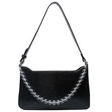 New Style Leather Crossbody Bags For Women Lizard Pattern Shoulder Bag Ladies Hand Bags Casual Underarm Handbags Bolsas Feminina 2024 - buy cheap