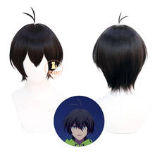 Anime SK8 the Infinity Miya Chinen Cosplay Wig Black Short Heat-resistant Synthetic Hair Carnival Party Halloween Men Women Wig 2024 - buy cheap