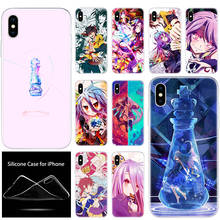 luxury Soft Silicone Phone Case Anime No Game NO life for Apple iPhone 11 Pro XS Max X XR 6 6S 7 8 Plus 5 5S SE Fashion Cover 2024 - buy cheap