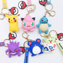 Chaveiro de personalidade takara tomy, chaveiro de desenho animado pokémon com pingente 2024 - compre barato