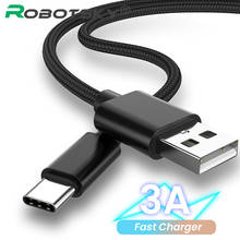 Cable de carga USB tipo C, cargador rápido 3A, Cable de datos trenzado de nailon para Xiaomi, Huawei 2024 - compra barato