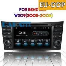 Radio con GPS para coche, reproductor con Android 8,0, 7,1, DVD, Audio estéreo, para MERCEDES-BENZ, E-W211, 2002-2008, CLS, W219, 2004-2011, CLK, W209, 2005, 2006 2024 - compra barato