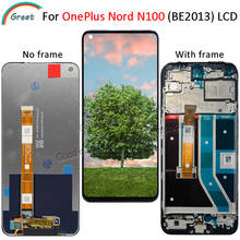 6.52" For OnePlus Nord N100 LCD Display with Frame Touch Panel Screen Digitizer Replacement For OnePlus Nord N100 BE2013 LCD 2024 - buy cheap