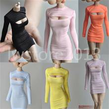 1/6 Open Chest Dress Clothes Fit For 12" Female TBL Figure Body Toys Doll 2024 - buy cheap