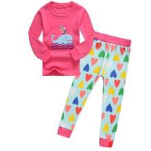 New Children Pyjamas Suits Girls Boys Sleepwear Homewear Nightwear Baby Infant Clothes Kids Animal Cotton Pajamas Sets For 2-7Y 2024 - buy cheap