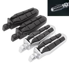 Motocicleta macho montar pé pegs apoio para os pés para harley sportster ferro touring personalizado dyna softail menino gordo estribos 2024 - compre barato