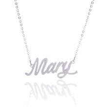 Fashion Choker Namenskette Customized Nameplate Stainless Steel Personalized Necklace 2024 - buy cheap
