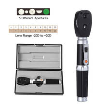 Classic LED Professional Medical Oftalmoscopio 5 Different Apertures Eye LED Diagnostic Straight Portable Direct Ophthalmoscope 2024 - buy cheap