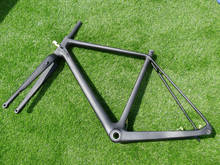 Freno de disco de bicicleta Ciclocross BSA BB30 700C, marco de eje pasante de 12x142mm y horquilla de 12x100mm, totalmente de carbono, mate UD, FR-609 2024 - compra barato