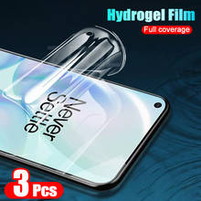 3pcs Hydrogel Film Screen Protector For Oneplus 7 7T Pro Full Cover For Oneplus 8 Pro Not Glass protective film 2024 - buy cheap