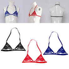 Men's Bra Sissy Lingerie Bralette Smooth Lace Wire-Free Bra Top Underwear Women Bra 2024 - buy cheap
