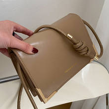 Solid Color Flap Bags Shoulder Crossbody Bags For Women 2022 Simple PU Leather Women's Designer Handbag Travel Messenger Bag 2024 - buy cheap
