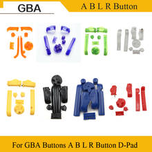 Многоцветные пластиковые кнопки для G BA A B L R кнопки D-Pad для nasud Gameboy Advance 2024 - купить недорого