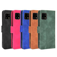 For SHARP Aquos R5G Case Wallet PU Leather Phone Case For SHARP Sense 5G Aquos zero 5G Basic  Sense4 Basic Case Flip Cover 2024 - buy cheap