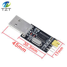 TZT CH340 module USB to TTL CH340G upgrade download a small wire brush plate STC microcontroller board USB to serial 2024 - buy cheap