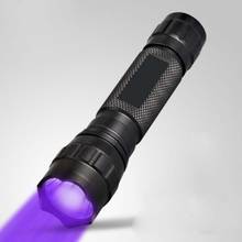 LED UV Flashlight UV Light  LED Torch Light 5Mode Zoomable 395nm Ultra Violet Light Blacklight by 18650 Battery 2024 - buy cheap
