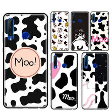 Cow Pattern Black White Case For Huawei Honor 50 10i 8 9 10 Lite 8A 7C 7S 8S 9S 7X 8X 9X 20 4C 6C 7A Pro Cover 2024 - buy cheap