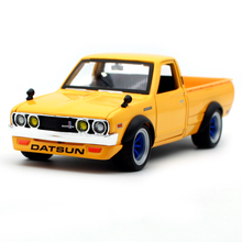 Kakbeir maisto 1:24 datsun 1973 620 captador conversão simulação liga modelo de carro artesanato decoração coleção brinquedo ferramentas presente 2024 - compre barato