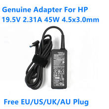 Genuine HSTNN-DA40 19.5V 2.31A 45W HSTNN-LA40 HSTNN-CA40 AC Adapter For HP 400 430 X360 13t-3000 G1 G2 G3 F2R70UT Laptop Charger 2024 - buy cheap