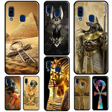 Egypt Nefertiti Anubis Ankh Phone Case For Samsung A51 A71 A41 A31 A11 A21S A20e A12 A32 A52 A72 A30 A40 A50 A70 A02 2024 - buy cheap