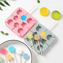 Silicone  Mold Flower Candy Chocolate Molds Cake Decorating Form Bake Bakeware Tool Bear Lolipops Cake Molds 2024 - buy cheap