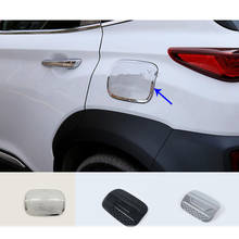 Car Sticker Gas/Fuel/Oil Tank Cover Cap Styling Auto Part Trim Cover Frame For Hyundai Kona Encino Kauai 2017 2018 2019 2020 2024 - buy cheap