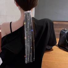 Horquilla con borla de diamantes para mujer, accesorios para el cabello, tocado, clip de primavera, pinza para cola de caballo, novedad de 2021 2024 - compra barato