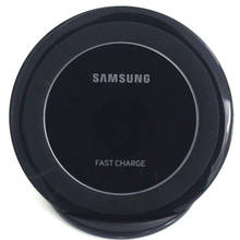 Samsung Оригинальное QI Беспроводной зарядник Быстрая зарядка EP-NG930 для Galaxy S7 Edge S10 S7 S8 плюс S10 + S9 Note 8 Note 9 Примечание 10 плюс 2024 - купить недорого
