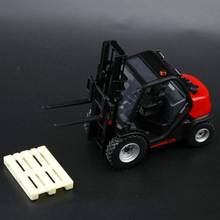 1/32 scale metal diecast Manitou forklift JCB loader simulation construction machinery vehicle model child toy gift collection 2024 - buy cheap