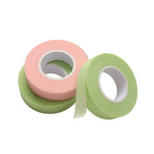 24 PCS/ box Green pink color eye pad Non-woven fabric Eyelashes Tape with holes breathable  Eyelash extension make up tools 2024 - buy cheap