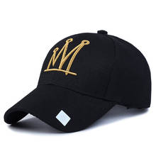 Unisex Gold Crown Dad Hat Embroidered Baseball Cap Letter Cap Sun Protective Outdoor Sports Cap Trendy Casual Hat 2024 - buy cheap