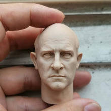 Figura en blanco de escala 1/6, figura de 12 "con cabeza esculpida, sin pintar 2024 - compra barato