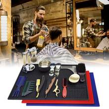 Hairdressing Foldable Strong Adsorption Barber Tool Countertop Anti Skid Mat Salon Table Hairdressing Tools Mat 2024 - buy cheap