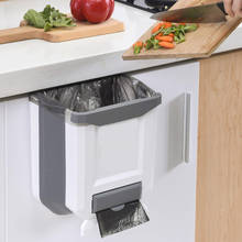Folding Kitchen Trash Can Kitchen Folding Waste Bin Kitchen Garbage Cans Recycle Rubbish Bin for Kitchen Dustbin Garbage Bin 2024 - buy cheap