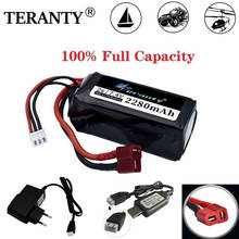 7.4V 2280mAh 30c rechargeable battery for A949 A959-B A969 A979-B K929-B Remote Control car 2s 7.4v LiPo battery for Wltoys car 2024 - buy cheap