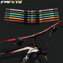 Xm mtb guiador da bicicleta 720mm 780mm 31.8mm dh downhill racing bicicleta guiador subida lidar com barra de 10 graus backsweep peças da bicicleta 2024 - compre barato