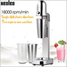 Xeoleo Commercial Milk Shake Machine Stainless Steel Electric Milkshaker  Bubble Tea Stirring 18000rpm Double Speed Mixer 2024 - buy cheap