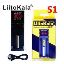 Liitokala Lii- S1 LCD Battery Charger, Charging 18650 3.7V 18350 18500 21700 20700B 10440 26650 1.2V AA AAA NiMH Battery 2024 - buy cheap
