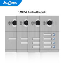 JeaTone-timbre de puerta analógico para teléfono móvil, dispositivo con cámara IR, 3 botones, Panel de llamada, resistente al agua IP65 2024 - compra barato