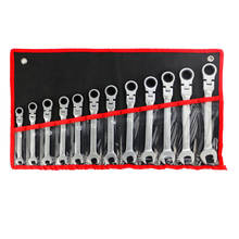 8-19 Ratchet Wrench Combination Set 12pcs Adjustable Double End Wrench Hand Tools Set Chromium-vanadium Steel 7pcs 2024 - buy cheap