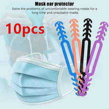 10pcs Silicone Face Mask Ear Hook Adjustable Non-slip Extension Clasp Anti-leak Ear Protection Buckle Strap For Kids Adult 2024 - buy cheap