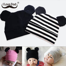 Baby Hat With Ears Cotton Warm Newborn Accessories Baby Girl Boy Winter spring Hat For Kids Infant Toddler Beanie Cap Girls Hat 2024 - buy cheap